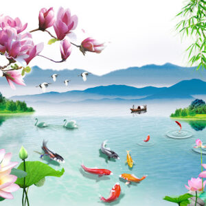 tranh 3D phong cảnh