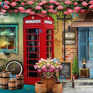 tranh cổ điển cafe